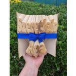 Könyvszobor "Szeretlek Apa" felirattal